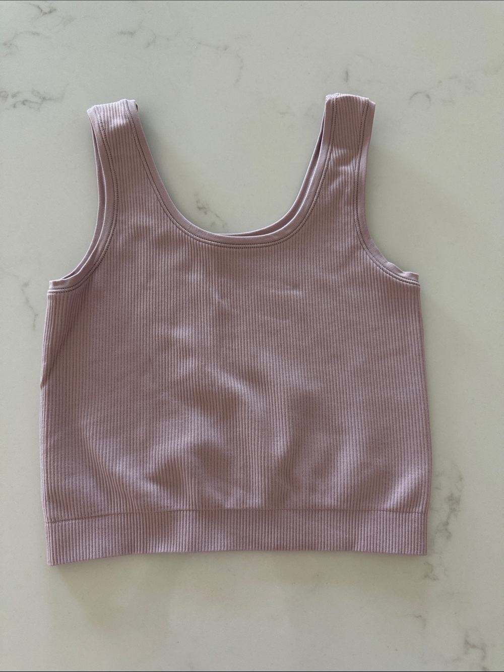 Athleta Girl Cropped Ribbed Tank Top